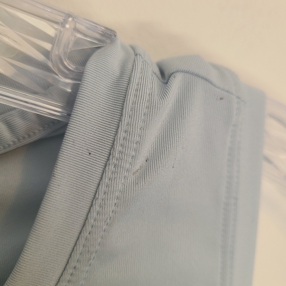 Peloton | Women's Light Bluish Gray Racerback Tank Top (Size Large) - Picture 6 of 10